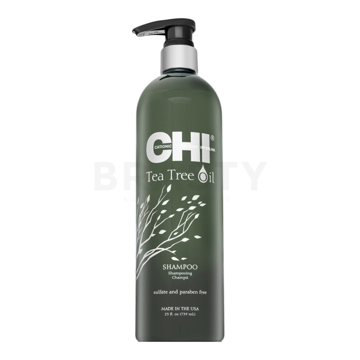 CHI Tea Tree Oil Shampoo Reinigungsshampoo für schnell fettendes Haar 739 ml