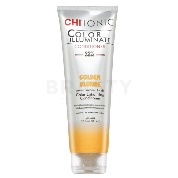 CHI Ionic Color Illuminate Conditioner tónovací kondicionér pro oživení barvy Golden Blonde 251 ml
