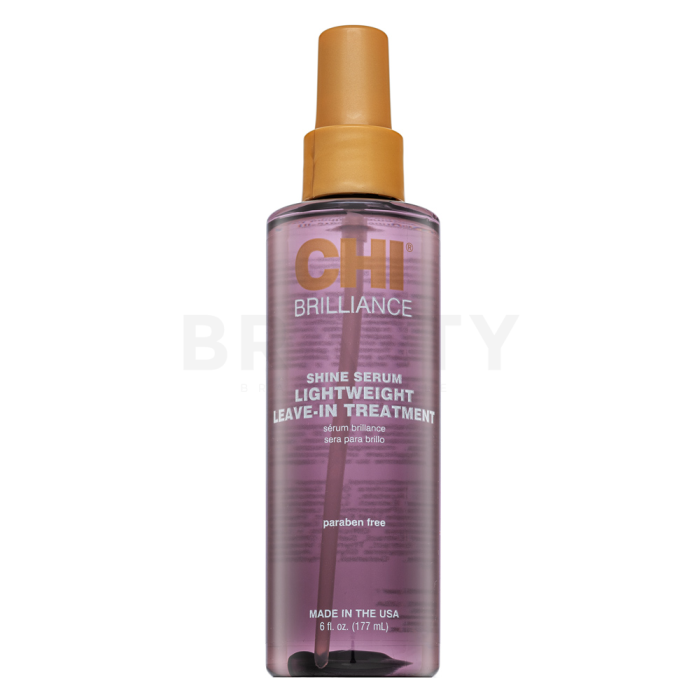 CHI Deep Brilliance Olive & Monoi Light Weight Leave-In Treatment verzorging zonder spoelen voor glanzend haar 177 ml