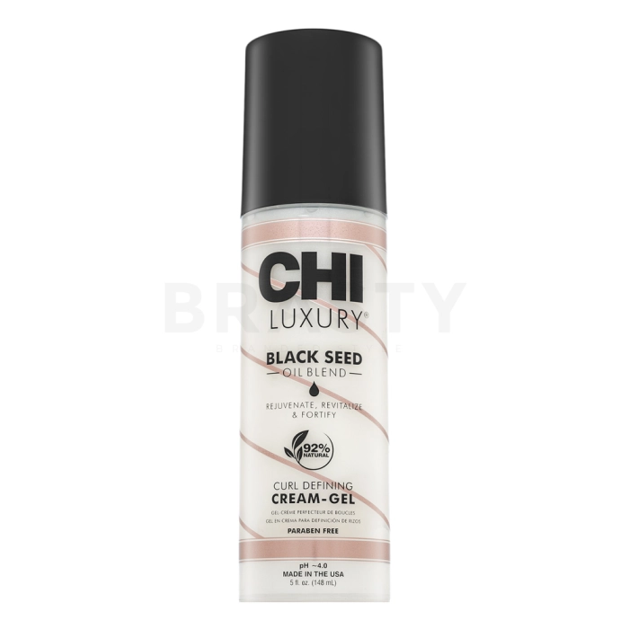 CHI Luxury Black Seed Oil Curl Defining Gel-Cream gelový krém pro definici vln 148 ml