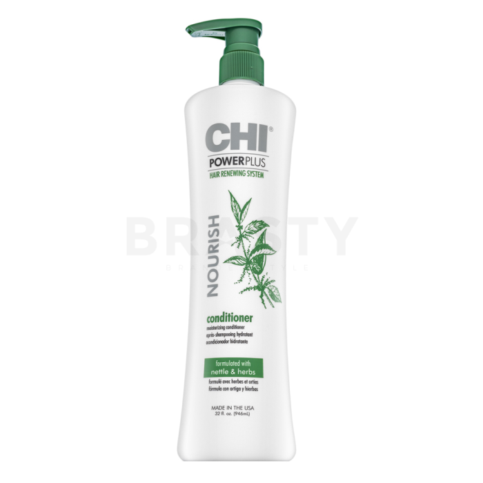 CHI Power Plus Nourish Conditioner čistící kondicionér s hydratačním účinkem 946 ml