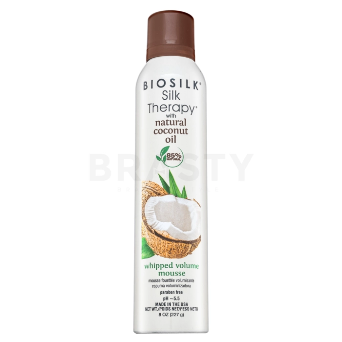 BioSilk Silk Therapy Whipped Volume Mousse pěnové tužidlo pro objem vlasů 237 ml