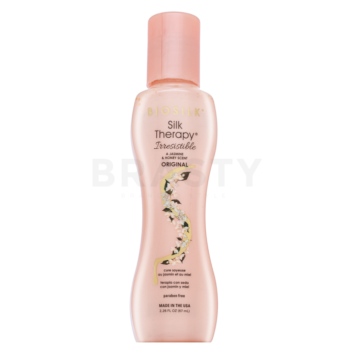 BioSilk Silk Therapy Irresistible Original bezoplachová péče pro ochranu a lesk vlasů 67 ml