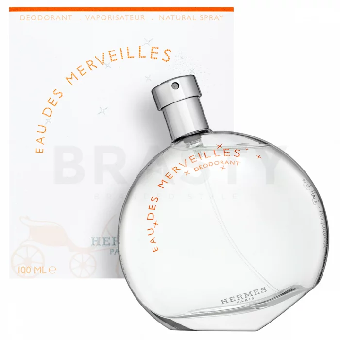 Hermes Eau des Merveilles dezodorant z atomizerem dla kobiet 100 ml