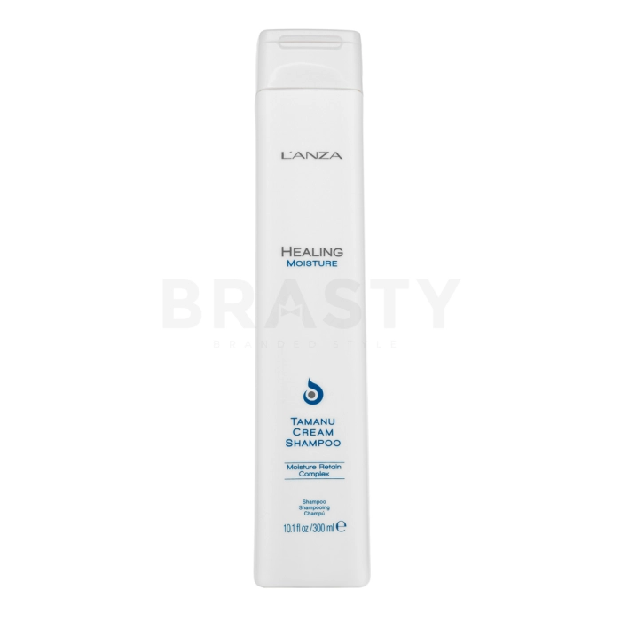 L’ANZA Healing Moisture Tamanu Cream Shampoo vyživující šampon s hydratačním účinkem 300 ml
