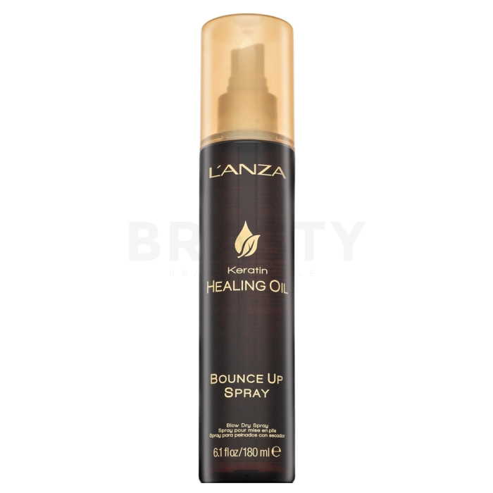 L’ANZA Keratin Healing Oil Bounce Up Spray stylingový sprej pro objem a zpevnění vlasů 180 ml