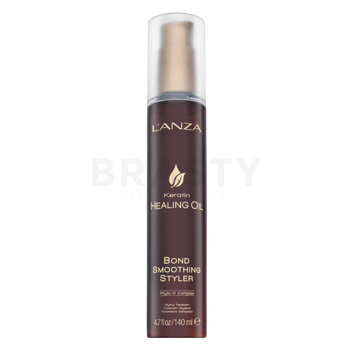 L’ANZA Keratin Healing Oil Bond Smoothing Styler nega brez izpiranja za glajenje las 140 ml