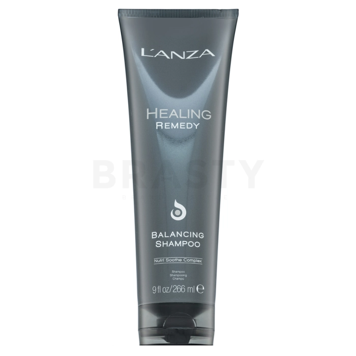 L’ANZA Healing Remedy Scalp Balancing Cleanser hloubkově čistící šampon pro mastnou pokožku hlavy 266 ml
