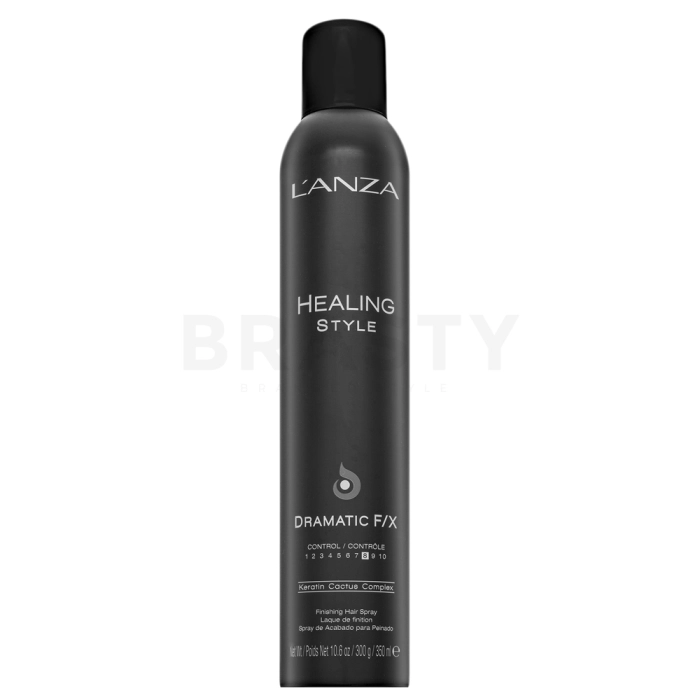 L’ANZA Healing Style Dramatic F/X lak na vlasy pro střední fixaci 350 ml