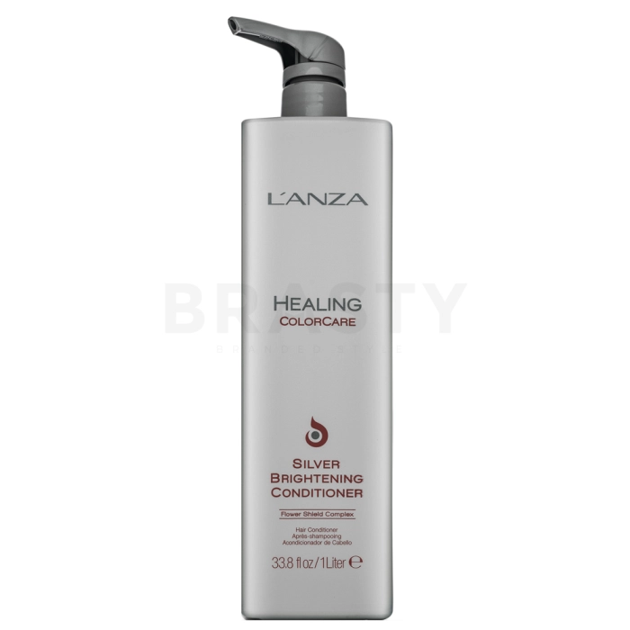 L’ANZA Healing ColorCare Silver Brightening Conditioner ochranný kondicionér pro platinově blond a šedivé vlasy 1000 ml
