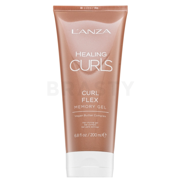 L’ANZA Healing Curls Curl Flex Memory Gel tvarující gel pro kudrnaté vlasy 200 ml