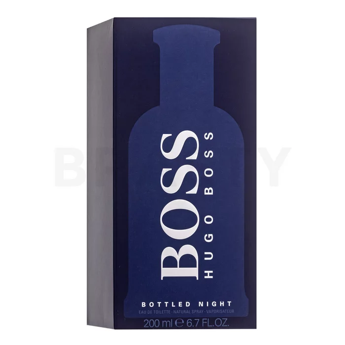 Hugo Boss Boss No.6 Bottled Night Eau de Toilette bărbați 200 ml