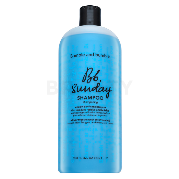 Bumble And Bumble BB Sunday Shampoo diepreinigende shampoo voor alle haartypes 1000 ml