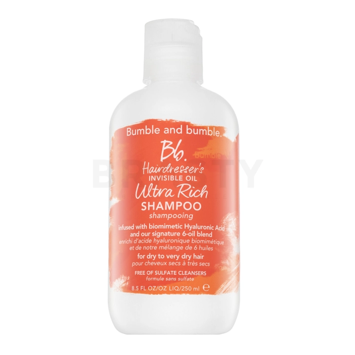 Bumble And Bumble BB Hairdresser's Invisible Oil Ultra Rich Shampoo vyživujúci šampón pre veľmi suché a poškodené vlasy 250 ml