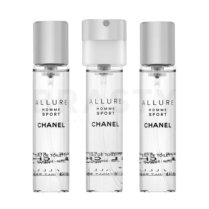 Chanel Allure Homme Sport - Refill toaletná voda pre mužov 3 x 20 ml