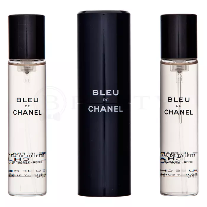 Chanel Bleu de Chanel - Twist and Spray toaletní voda pro muže 3 x 20 ml