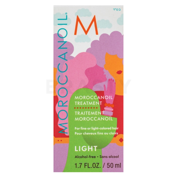 Moroccanoil Treatment Light Limited Edition olej pro hebkost a lesk vlasů 50 ml
