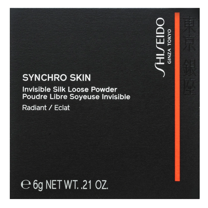 Shiseido Synchro Skin Invisible Silk Loose Powder Radiant transparentan puder za ujednačenu i prosvijetljenu kožu 6 g