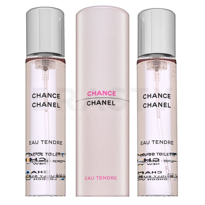 Chanel Chance Eau Tendre - Twist and Spray Eau de Toilette für Damen 3 x 20  ml