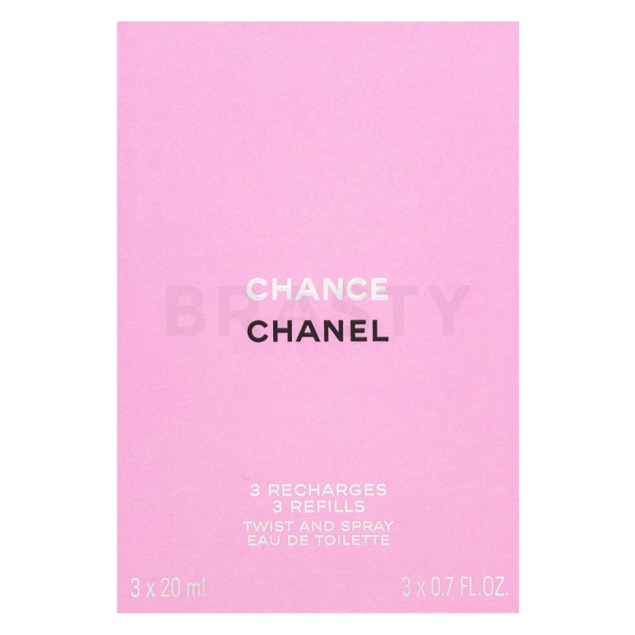 Chanel Chance - Refill toaletní voda pro ženy 3 x 20 ml