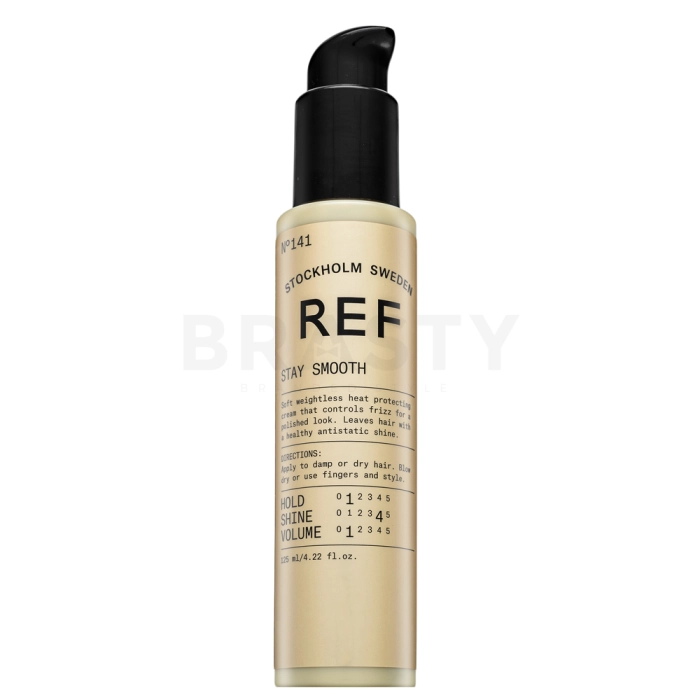 REF Stay Smooth N°141 gladmakende crème voor stug en weerbarstig haar 125 ml