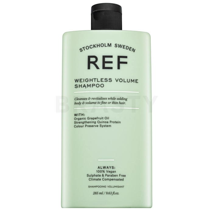 REF Weightless Volume Shampoo shampoo voor fijn haar zonder volume 285 ml
