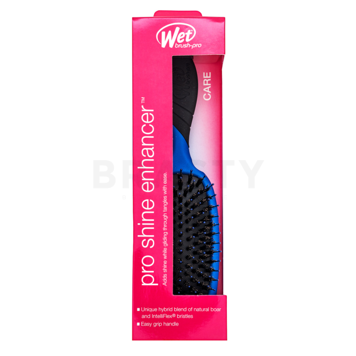 Wet Brush Pro Shine Enhancer Blue haarborstel