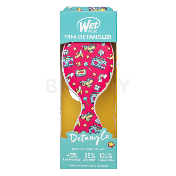 Wet Brush Happy Hair Mini Detangler Radio kartáč na vlasy pro děti