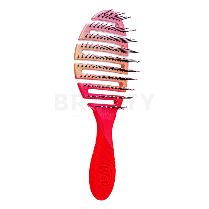 Wet Brush Pro Flex Dry Ombre Coral haarborstel