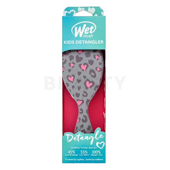 Wet Brush Kids Detangler Leopard kefa na vlasy pre deti
