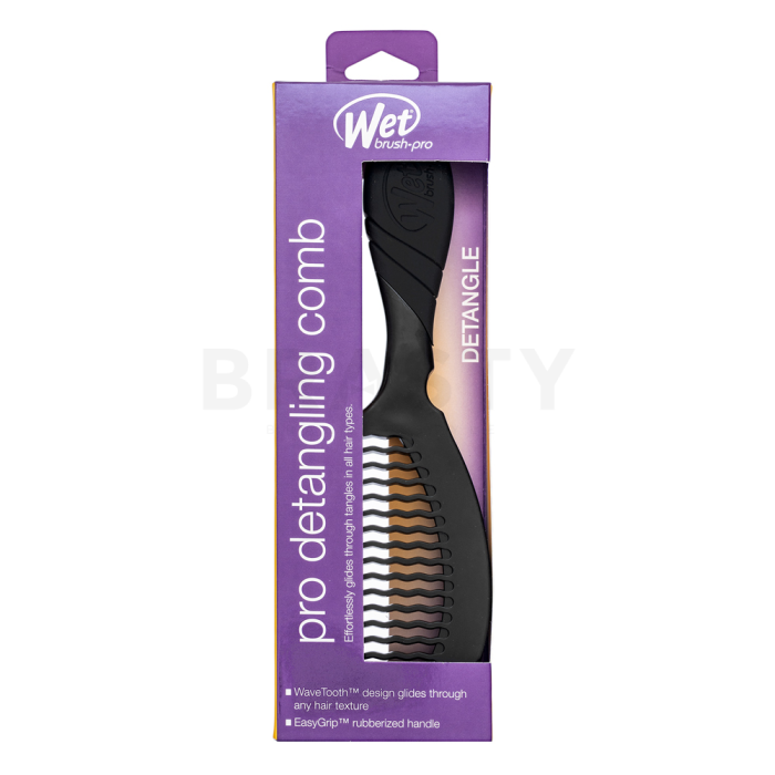 Wet Brush Pro Detangling Comb Black češljev za kosu