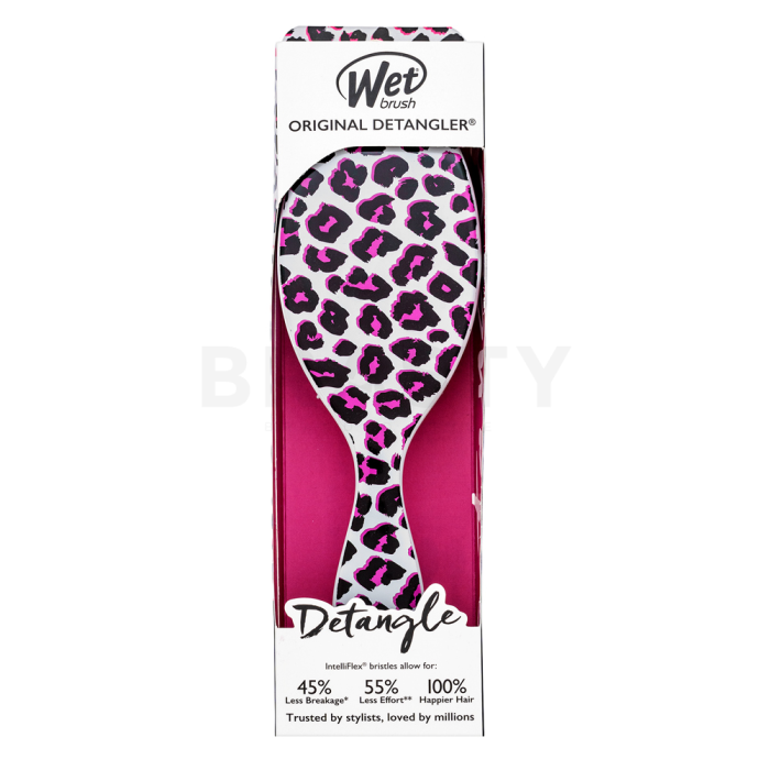 Wet Brush Original Detangler Safari Pink Leopard haarborstel