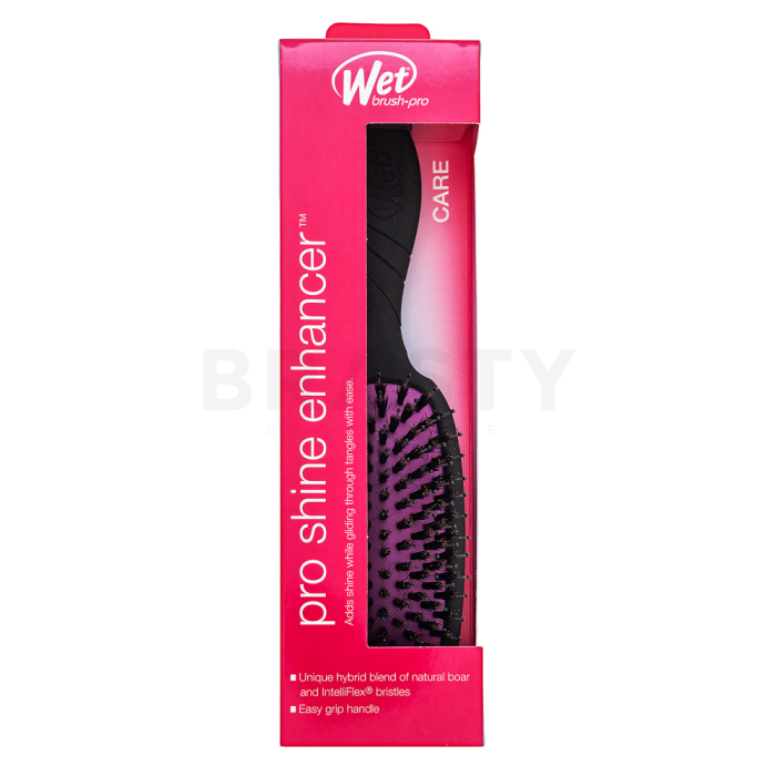 Wet Brush Pro Shine Enhancer Black haarborstel