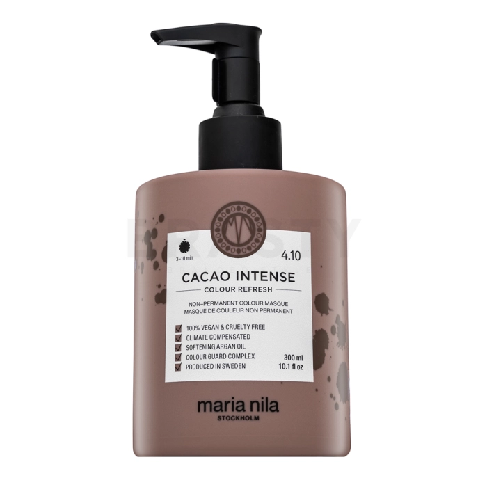 Maria Nila Colour Refresh vyživujúca maska ​​s farebnými pigmentmi pre hnedé odtiene Cacao Intense 300 ml