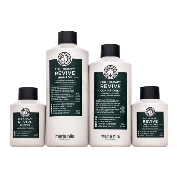 Maria Nila Eco Therapy Revive Beauty Bag šampon i regenerator sprječava brzo mašćenje kose