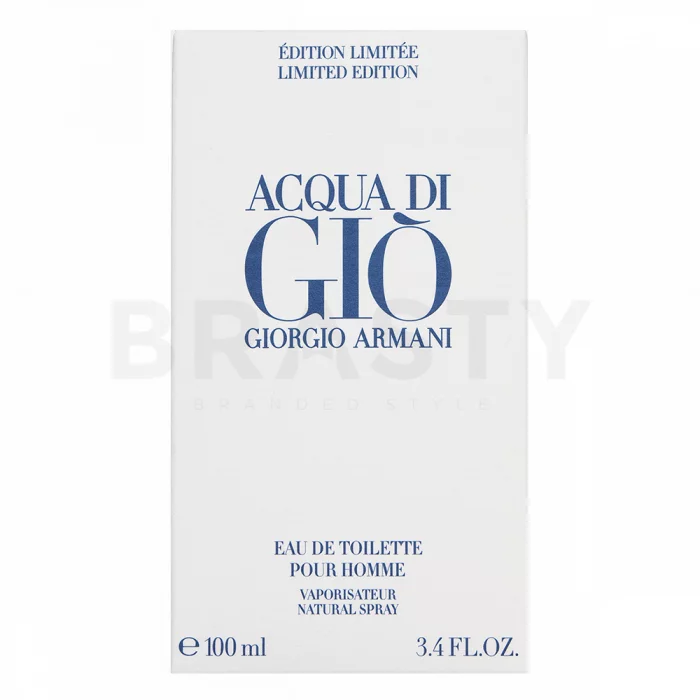 Armani (Giorgio Armani) Acqua di Gio Pour Homme Blue Edition Eau de Toilette férfiaknak 100 ml