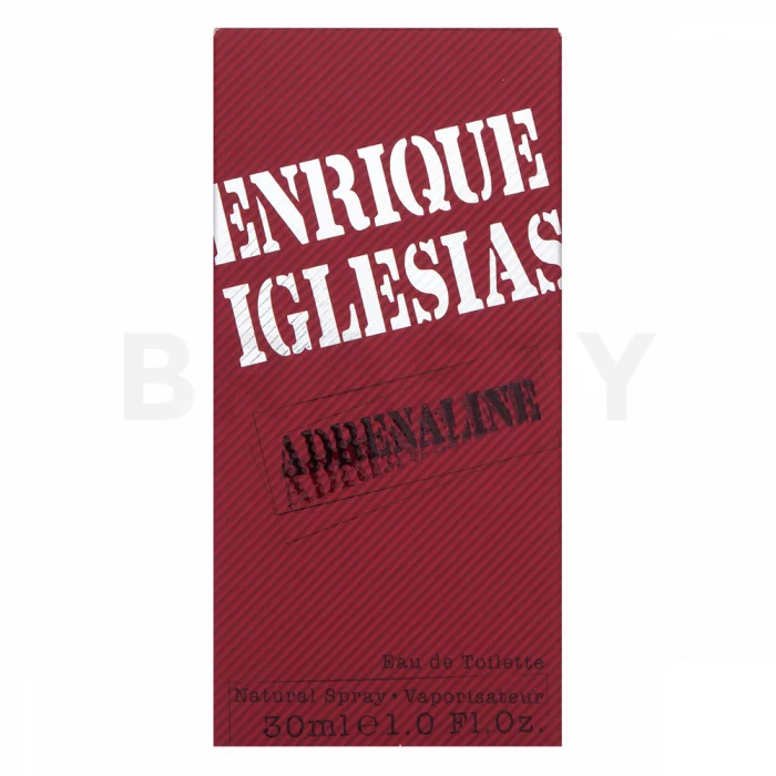 Enrique Iglesias Adrenaline Eau de Toilette for men 30 ml