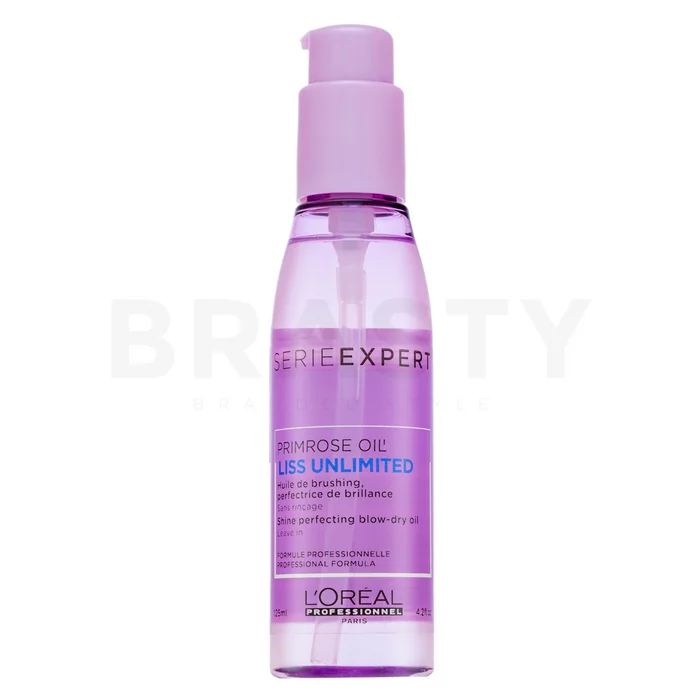 L´Oréal Professionnel Série Expert Liss Unlimited Shine Perfecting Blow-Dry Oil ulei de netezire pentru păr indisciplinat 125 ml
