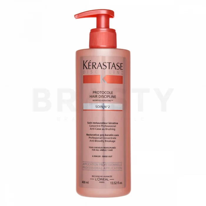 Kérastase Discipline Protocole Hair Discipline Restorative Pr regenerační keratinová kúra pro nepoddajné vlasy 400 ml