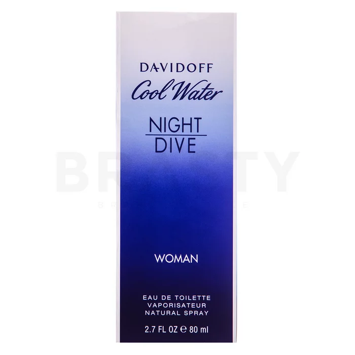 Davidoff Cool Water Night Dive Woman Eau de Toilette nőknek 80 ml