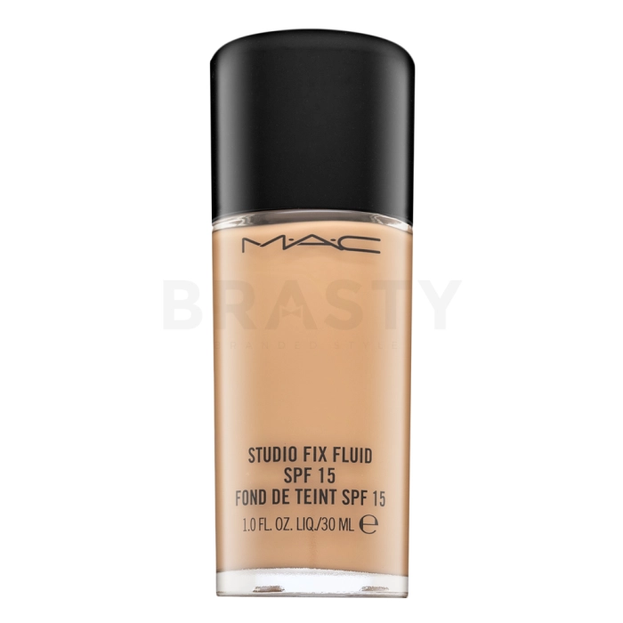 MAC Studio Fix Fluid Foundation SPF15 dlouhotrvající make-up pro sjednocenou a rozjasněnou pleť NC30 30 ml