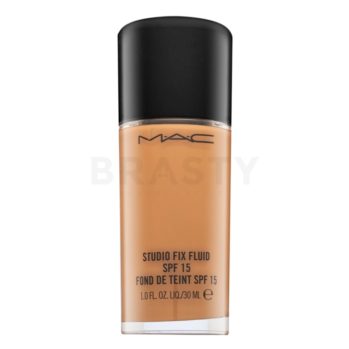 MAC Studio Fix Fluid Foundation SPF15 dlouhotrvající make-up pro sjednocenou a rozjasněnou pleť NC45 30 ml