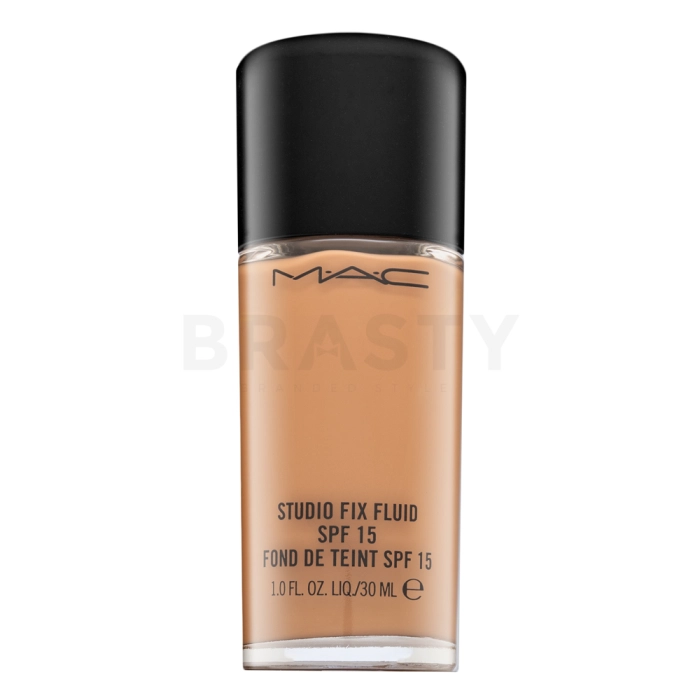MAC Studio Fix Fluid Foundation SPF15 dlouhotrvající make-up pro sjednocenou a rozjasněnou pleť NW40 30 ml