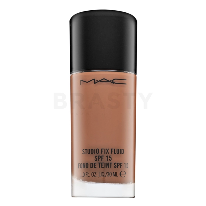 MAC Studio Fix Fluid Foundation SPF15 dlouhotrvající make-up pro sjednocenou a rozjasněnou pleť NW50 30 ml