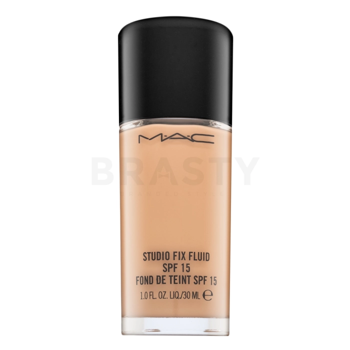 MAC Studio Fix Fluid Foundation SPF15 dlouhotrvající make-up pro sjednocenou a rozjasněnou pleť NW18 30 ml