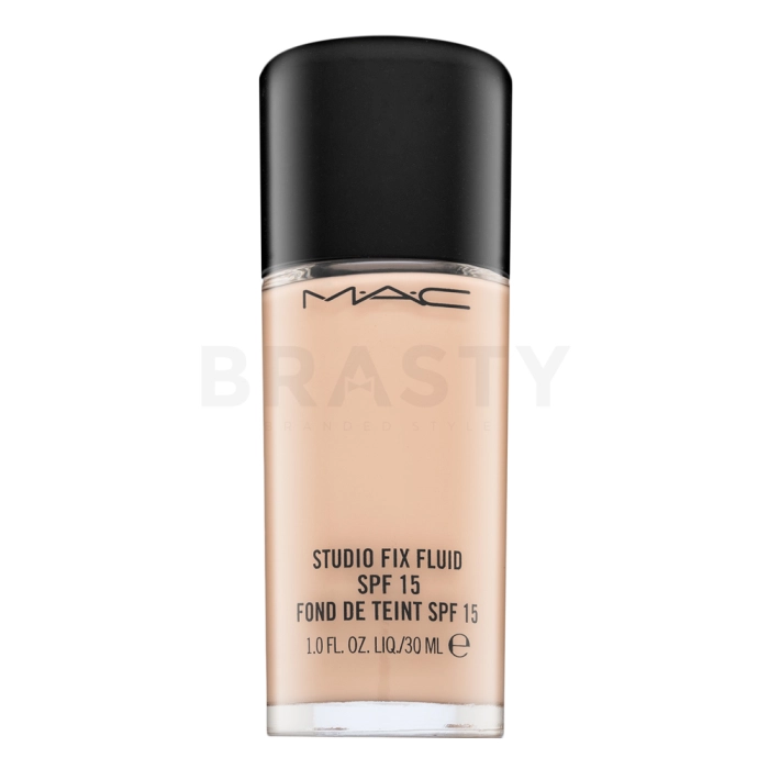 MAC Studio Fix Fluid Foundation SPF15 dlouhotrvající make-up pro sjednocenou a rozjasněnou pleť N4 30 ml