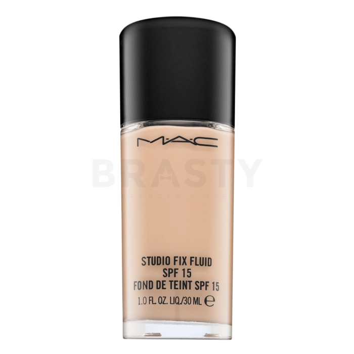 MAC Studio Fix Fluid Foundation SPF15 dlouhotrvající make-up pro sjednocenou a rozjasněnou pleť N6 30 ml
