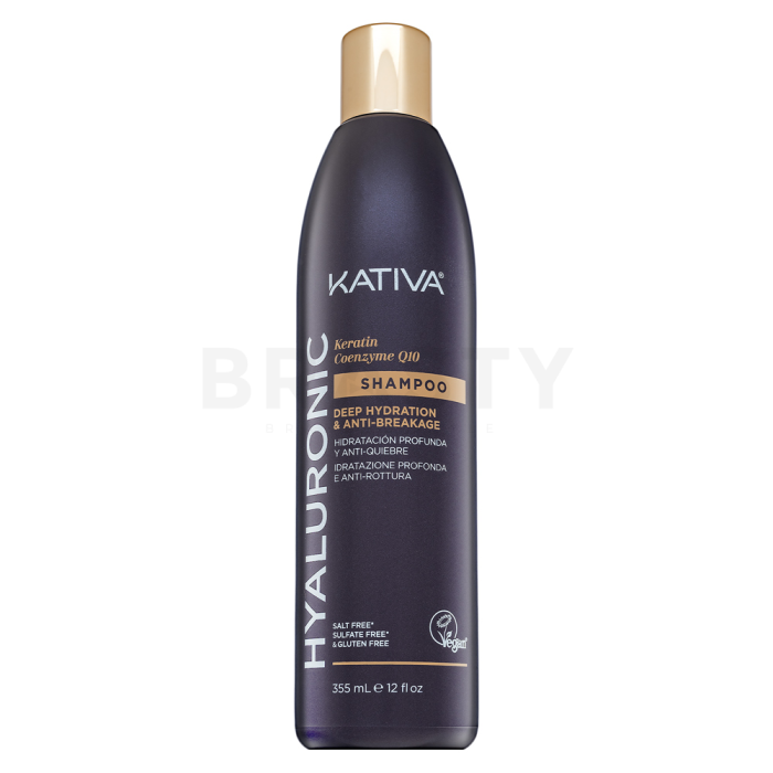 Kativa Hyaluronic Keratin - Coenzyme Q10 Shampoo učvršćujući šampon s hijaluronskom kiselinom 355 ml