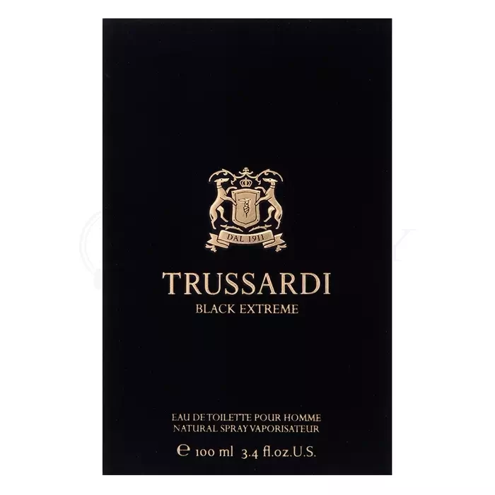 Trussardi Black Extreme Eau de Toilette voor mannen 100 ml