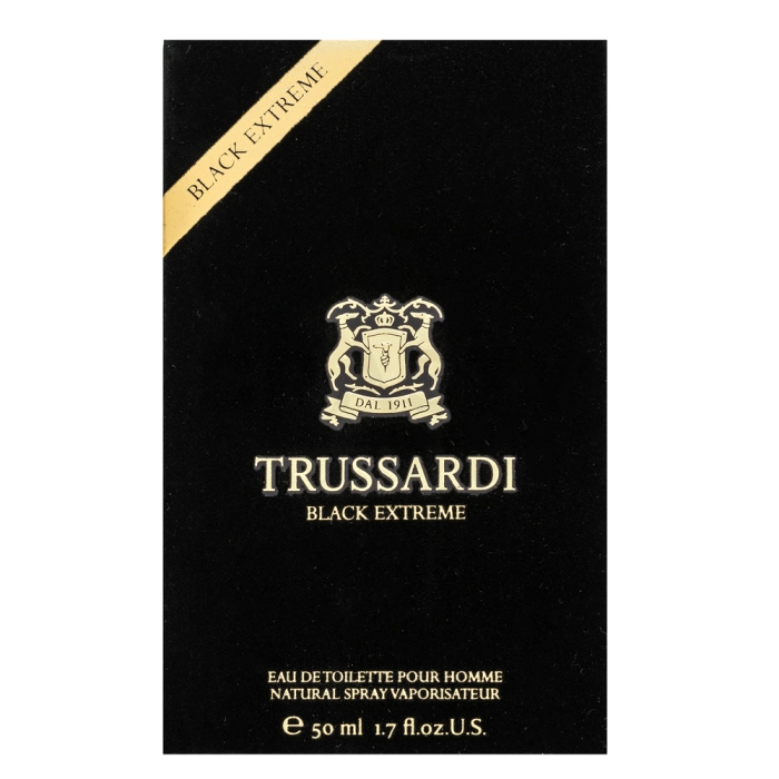 Trussardi Black Extreme Eau de Toilette voor mannen 50 ml